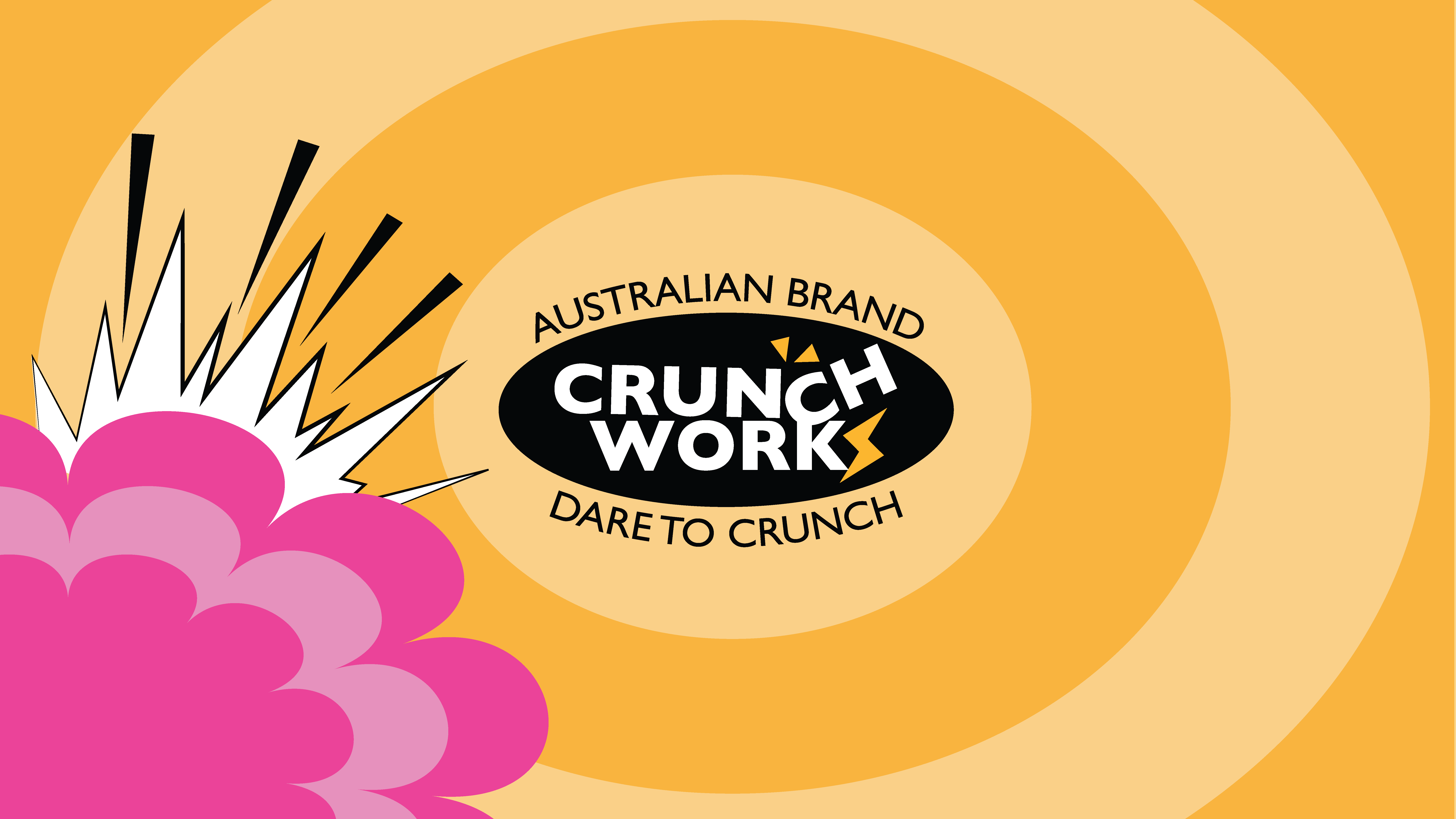 CRUNCHWORKS snack brand design
